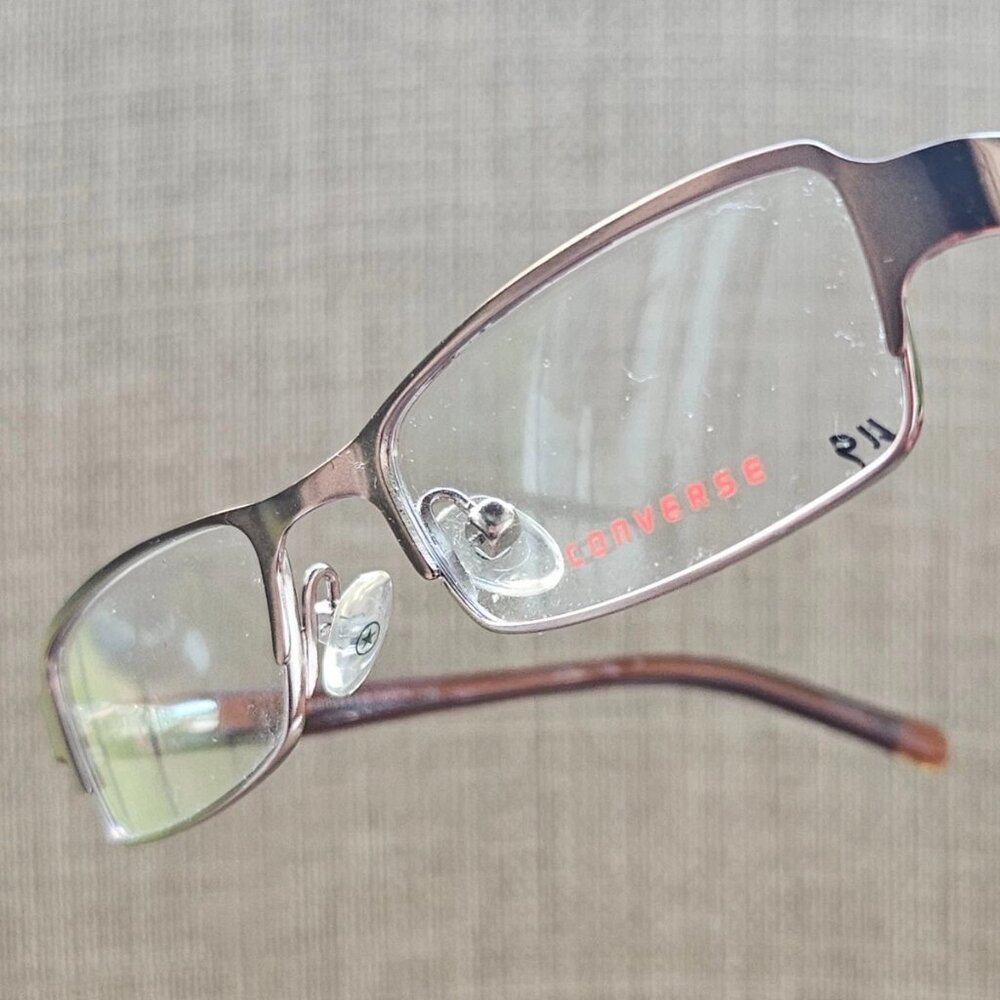 Converse Youth Kids Eyeglasses Frame ENERGY Brown 46[]16 125 Glasses NWT